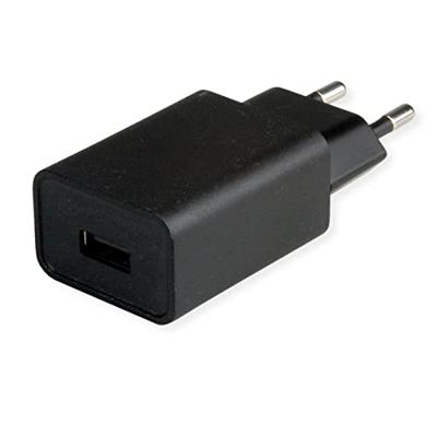 VALUE USB-oplader met eurostekker, 1-poort (Type A), 12W