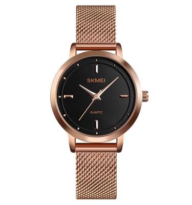 SKMEI 1528 eenvoudige Fashion Lady horloge casual verrekening schaal (Rose goud)