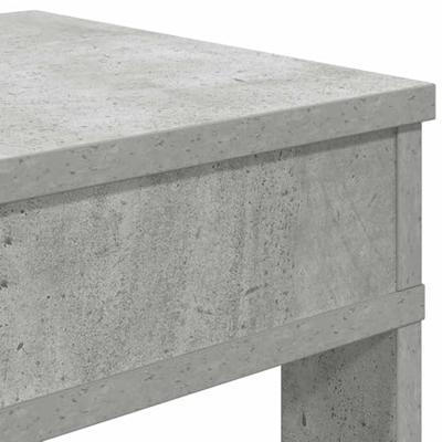 VidaXL Schoenenrek 60x30x98 cm bewerkt hout betongrijs VidaXL Schoenenrek 60x30x98 cm bewerkt hout betongrijs
