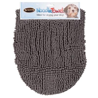 Scruffs Noodle handdoek voor de hond Grijs