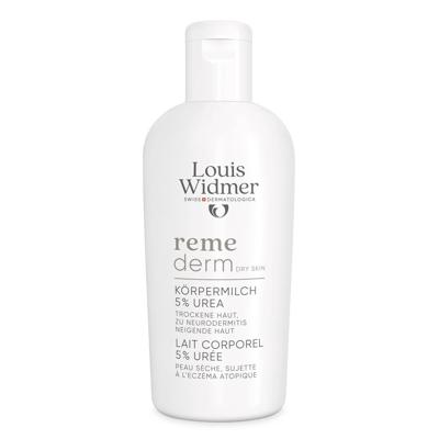 Louis Widmer Remederm Lichaamsmelk 5 % Ureum Zonder Parfum 200ml