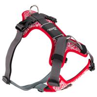 HUNTER Hondentuig Divo Reflect, rood, Maat: M - thumbnail
