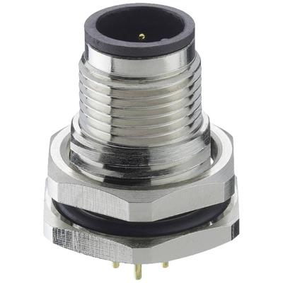 Lutronic 1231 12 T9CP Sensor/actuator inbouwconnector M12 Aantal polen (sensoren): 12 Stekker, inbouw 1 stuk(s)