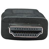 Manhattan 372503-CG HDMI-kabel HDMI / DVI Adapterkabel HDMI-A-stekker, DVI-D 24+1-polige stekker 1.80 m Zwart Schroefbaar - thumbnail