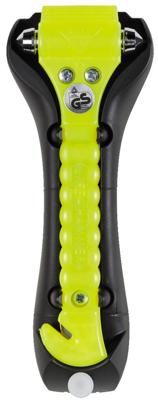 Lifehammer noodhamer Glow in the Dark geel 24 cm
