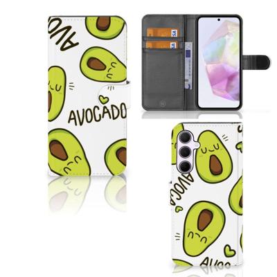 Samsung Galaxy A35 Leuk Hoesje Avocado Singing Samsung Galaxy A35 Leuk Hoesje Avocado Singing