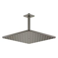 Regendoucheset GROHE Rainshower Mono Cube 31 cm met Plafondarm Hard Graphite Geborsteld - thumbnail