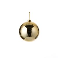House of Seasons Kerstbal Goud Kunststof D15 cm - thumbnail