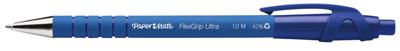 Balpen papermate flexgrip ultra m blauw valuepack