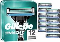 Gillette Gillette Mach3 Scheermesjes - 12 Stuks - thumbnail