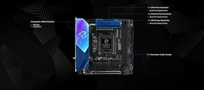 ASRock B860I Lightning WiFi Moederbord Socket Intel LGA 1851