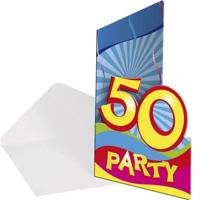 Uitnodigingskaartjes 50 jaar - thumbnail