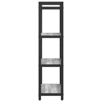 Boekenkast Grijs sonoma 60 x 30 x 118 cm Bewerkt hout - thumbnail