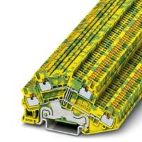 Phoenix Contact 3214673 Randaardeleidingklem 2-etages 3.5 mm Snelaansluiting Groen, Geel 50 stuk(s) - thumbnail