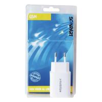 Scanpart GSM Lader USB-A en USB-C 25W Wit - thumbnail