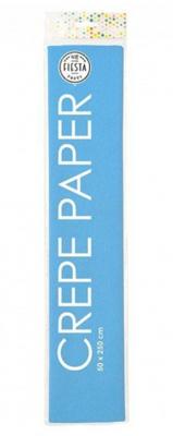 Globos Crepepapier baby blauw, 50x250cm