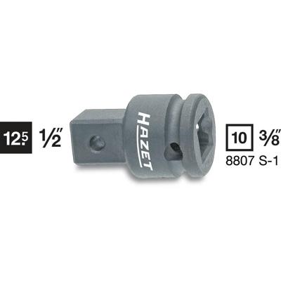 Hazet 8807S-1 Dopsleuteladapter 1/2 inch Aandrijving 3/8 (10 mm) 35.5 mm 1 stuk(s)