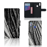 Book Style Case Huawei Y7 (2019) Boomschors Grijs - thumbnail