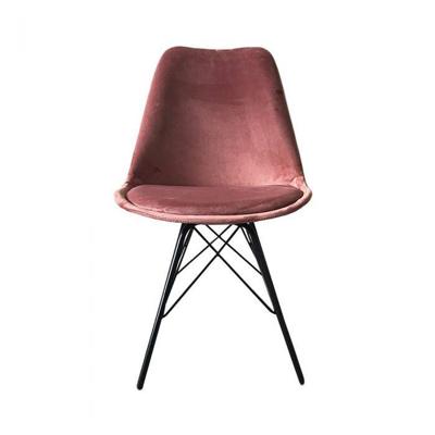 Kick kuipstoel Velvet - Roze