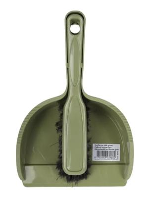 Talen Tools Stoffer en Blik Compact Groen