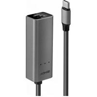LINDY Lindy Netwerkadapter 2.5 GBit/s USB-C 3.1 Gen 1, Gigabit-LAN (1/2.5 Gbit/s), RJ45 - thumbnail