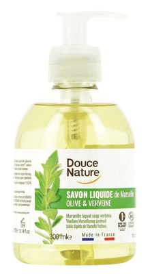 Douce Nature Zeep Marseille vloeibaar ijzerkruid/verbena bio 300 Milliliter