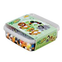 Hama strijkkralenset maxi - wilde dieren, 600st. - thumbnail
