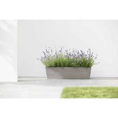 Ecopots Bruges kunststof bloempot Taupe - Ø 53,5 cm