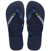 Havaianas Brasil logo navy blue donkerblauw maat 3738 - thumbnail