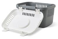 Savic plastic reismand Discovery 1 grijs/wit Savic Gebr. de Boon - Gebr de boon - thumbnail