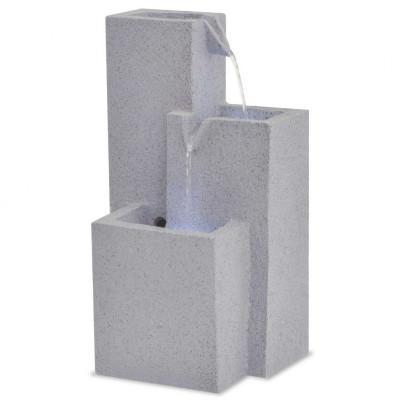 VidaXL Binnenfontein met led-verlichting polyresin