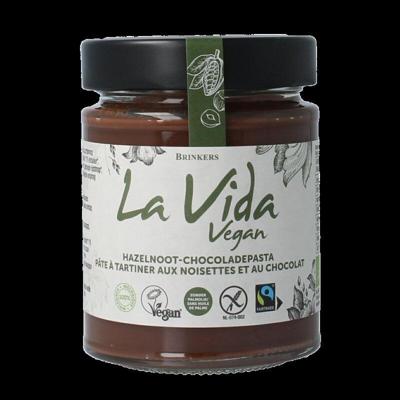 La Vida Vegan Hazelnoot Chocolade Pasta