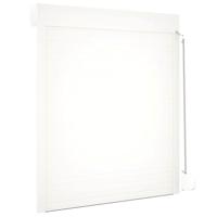 Rolluik 110x130 cm aluminium wit - thumbnail