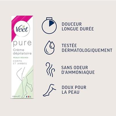 Veet Ontharingscrème Droge Huid Minima - thumbnail