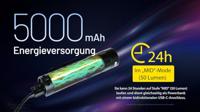 NiteCore MH15 Zaklamp werkt op een accu LED 2000 lm 142 g - thumbnail