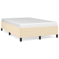 Bedframe zonder matras 120x190 cm stof crmekleurig - thumbnail