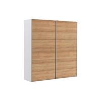 Goossens Kledingkast Easy Storage Sdk, 203 cm breed, 220 cm hoog, 2x 3 paneel schuifdeuren - thumbnail