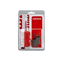 SRAM schijfremblokken disc brake pad organic w.alu plate - thumbnail