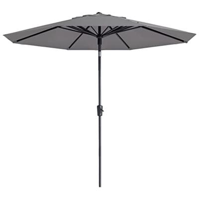 Grote Parasol Paros II 3M A Tilt Licht Grijs van Madison