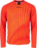 Stanno 415004 Vortex Keeper Shirt Long Sleeve - Orange-Black - S - thumbnail