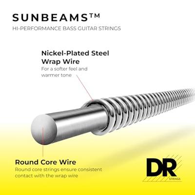 DR Strings NLR-40 Sunbeam 40-100 set snaren voor elektrische basgitaar