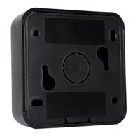 Camdenboss CBRS CBRS02VBK-CON Universele behuizing 74 x 74 x 24.5 ABS Zwart 1 stuk(s) - thumbnail