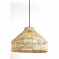 Light & Living Hanglamp 'Latika' Zeegras, Ø55cm - thumbnail