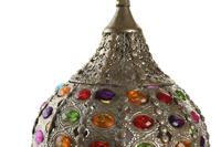 Plafondlamp DKD Home Decor Gouden Metaal Multicolour 40 W 50 W 24 x 24 x 42 cm - thumbnail