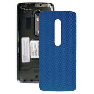 Batterij achtercover voor Motorola Moto X Play XT1561 XT1562 (blauw)