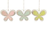 Vlinder Zowie L gemixte kleuren a3 - thumbnail