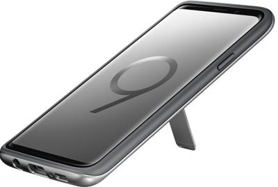 Galaxy S9+ Protective Standing Cover zilver EF-RG965CSEGWW Galaxy S9+ Protective Standing Cover zilver EF-RG965CSEGWW
