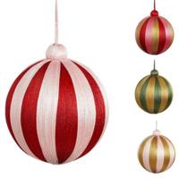 House Of Seasons kerstbal 10 cm 4 assorti | 12 stuks - thumbnail