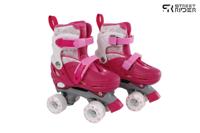 Street Rider rolschaatsen roze verstelbaar, maat 27-30 - thumbnail