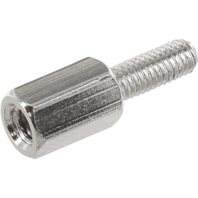 TRU COMPONENTS TRUD3X18A5MH TRUD3X18A5MH Afstandsbouten (l) 18 mm 10 mm 8 mm Messing (vernikkeld) 1 stuk(s)